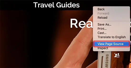 كيفية إكتشاف قوالب ووردبريس المستخدمة في أي موقع 7 viewpagesource1